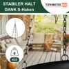 TOPANBIETER 999 Vogelstation rund Metall wetterfest für Produktbild-Vorschau 3