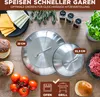 bremermann Burgerhauben-Set 2er mit Ø 22,5 + 32 cm / Produktbild-Vorschau 5