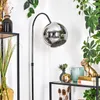 Cesaro Stehlampe aus Metall/Glas in Schwarz/Chrom/Rauch im Produktbild-Vorschau 2