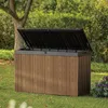 Keter Gartenbox Darwin Signature in natürlicher Holzoptik | Produktbild-Vorschau 4
