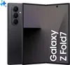 A black Samsung Galaxy Z Fold7 smartphone is shown unfolded, displaying its screen and camera array. Náhled obrázku produktu