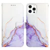 iPhone 13 Pro Hülle, Marmor Motiv Kunstleder Tasche Wallet Produktbild-Vorschau 2