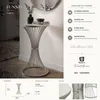 Mauro Ferretti Table à entonnoir Ø 40x79 cm argenté Voir les images du produit 15