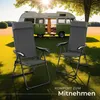 tectake® Campingstuhl Müritz Belastbarkeit 120 kg, 57 x 65 Produktbild-Vorschau 7