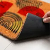 Relaxdays Fußmatte Kokos 60x40, Türvorleger abstrakt, Produktbild-Vorschau 6