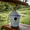 Großer Nistkasten für Vögel Vogelhaus aus Zink für Draußen Produktbild-Vorschau 7