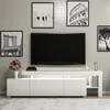 Skye Decor, Beliz - Bílá, TV skříňky, bílá, 192 x 53 x 37 Náhled obrázku produktu 2