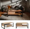 Homestyle4u Couchtisch Sofatisch Wohnzimmertisch Produktbild-Vorschau 9