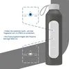 Bouteille en verre Wessper avec housse en silicone – 1 L – Voir les images du produit 3