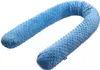 Denim Minky Schlange Bettumrandung 180cm Produktbild-Vorschau 1