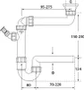 Adapter für IKEA®-Spülen-Ablauf-und Siphon 1 1/2" DN50 Produktbild-Vorschau 2