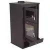 Kaminofen 11.3 kW Backfach + Herdplatte Kachelofen Heizofen Produktbild-Vorschau 10