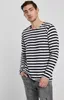 Urban Classics - Regular Stripe Longsleeve weiß - XL Produktbild-Vorschau 7