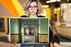 MuchoWow® Laptop Aufkleber Sticker Cover Tür - Grün - Produktbild-Vorschau 5