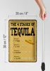Blechschild Spruch 20x30 cm The 4 stages of Tequila Deko Produktbild-Vorschau 6