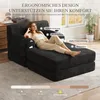 okwish Einzel Sofa mit 4 Seitentaschen und Getränkehaltern, Produktbild-Vorschau 7