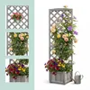 Relaxdays plantenbak met klimrek, afmetingen: 180x55x51 cm, Productafbeelding-voorbeeld 5