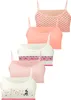5er Set Mädchen Bustier BH - Mix - Bunt Produktbild-Vorschau 1