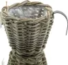 VAN DER LEEDEN Einhängekorb Rund Grau Ø 15 cm mit Produktbild-Vorschau 1
