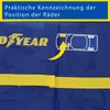 GOODYEAR Set di 4 borse per pneumatici in poliestere Anteprima dell’immagine prodotto 5