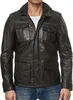 Tazzio Herren Jacke Lederjacke Trenchcoat 19706 Braun S Produktbild-Vorschau 4