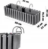 KADAX Skrzynka Balkonowa 58cm + 2 Uchwyty Szara Podgląd zdjęcia produktu 3