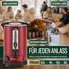 TRESKO® kocioł do grzanego wina czerwony 6,8 l / 1500 W ze Podgląd zdjęcia produktu 4
