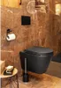 Wandhängendes WC RAK Ceramics Feeling, schwarz, matt, ohne Produktbild-Vorschau 4