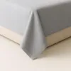 Weiches Flanell-Bettlaken 160x200 cm Hellgrau Produktbild-Vorschau 3