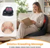COSTWAY Massagekussen met warmtefunctie, vibratie, Productafbeelding-voorbeeld 3