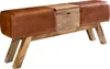 WOHNLING Turnbock Sitzbank Braun Aufbewahrungsfach 120 x 29 Produktbild-Vorschau 8