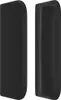 vidaXL Kopfteil mit Ohren Schwarz 203x16x78/88 cm Produktbild-Vorschau 4