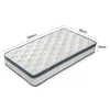 A mattress with dimensions indicated by text overlays. Produktbild-Vorschau