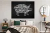 MuchoWow® Poster Schwein - Küche - Fleisch 160x120 cm - Produktbild-Vorschau 4