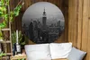 MuchoWow® Gartenposter Outdoor-Poster Rund New York City Produktbild-Vorschau 2