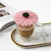 2 Stück Silikondeckel für Gläser im Sonnenblume Design Produktbild-Vorschau 3