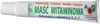 A white tube of cream with text and logos on it, presented on a white background. Produktbild-Vorschau
