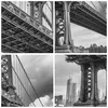 Gerahmtes Poster - Schwarzer Rahmen - Manhattan Brücke Produktbild-Vorschau 9