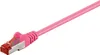 CAT 6 Netzwerkkabel  S/FTP, magenta, 2m Produktbild-Vorschau 1
