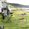 WOLTU Campingtisch Höhenverstellbar, 60x40cm Tischplatte, Produktbild-Vorschau 2