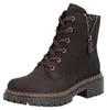 Zapatos de cordones marrones para mujer de la marca Rieker, Vista previa de la imagen del producto 5