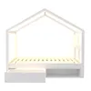 Flieks Kinderbett Hausbett 90x190cm mit Led, Kinder Produktbild-Vorschau 9