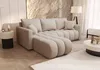 CORNERO Ecksofa mit schlaffunktion GARDA links hellbeige Produktbild-Vorschau 4