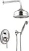 Luxus Badezimmer Duschgarnitur / Brauseset mit Swarovski Produktbild-Vorschau 1