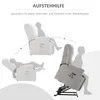 HOMCOM Massagesessel mit Aufstehhilfe Relaxsessel Produktbild-Vorschau 4