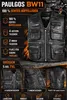 PAULGOS Lederweste Biker Kutte Clubweste Chopper Weste 100% Produktbild-Vorschau 4