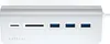 A close-up, front-facing view of a Satechi USB-C hub on a white background. Náhled obrázku produktu