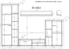 Rumba Schrankwand Anbauwand Wohnzimmer Eiche Lefkas matt Produktbild-Vorschau 3