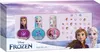 A product box for a Disney Frozen nail art set, featuring characters Anna and Elsa. Anteprima dell’immagine prodotto