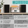 Auna Radio Portable Bluetooth, Poste Radio Numérique Voir les images du produit 2